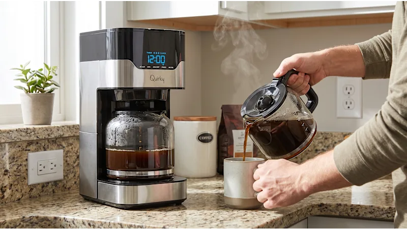 Quirky Cafe 6-Cup Programmable Coffee Maker [Members Only]