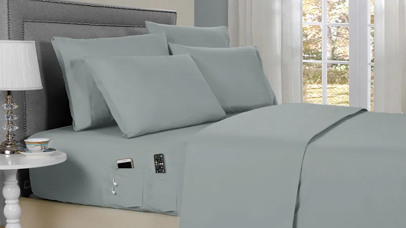 Kathy Ireland Smart Pocket 6-Piece Sheets Set