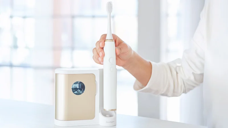 Vanity Planet Elements Ultrasonic Toothbrush with UV Sanitizing & 3 Brush Heads