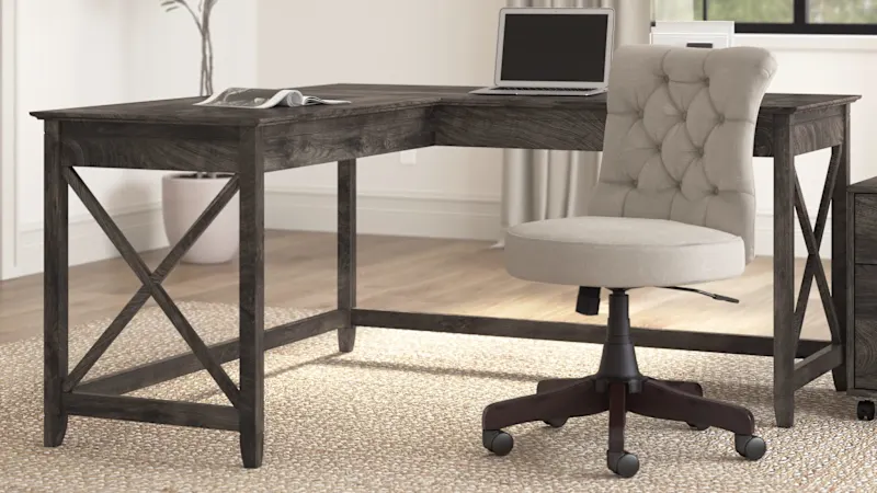 Key West 60W L Shaped Desk