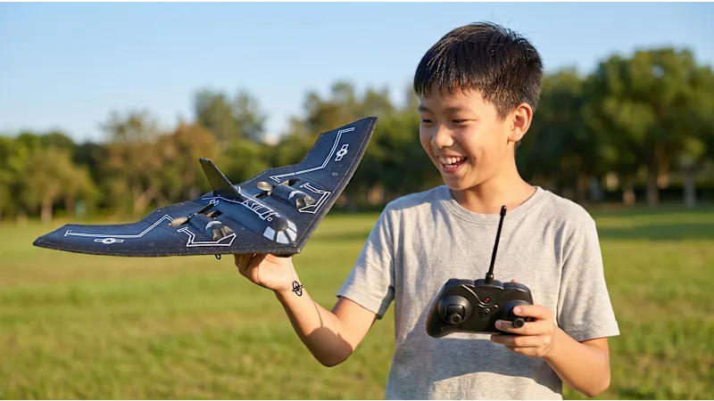 The Remote Control Stealth Aircraft