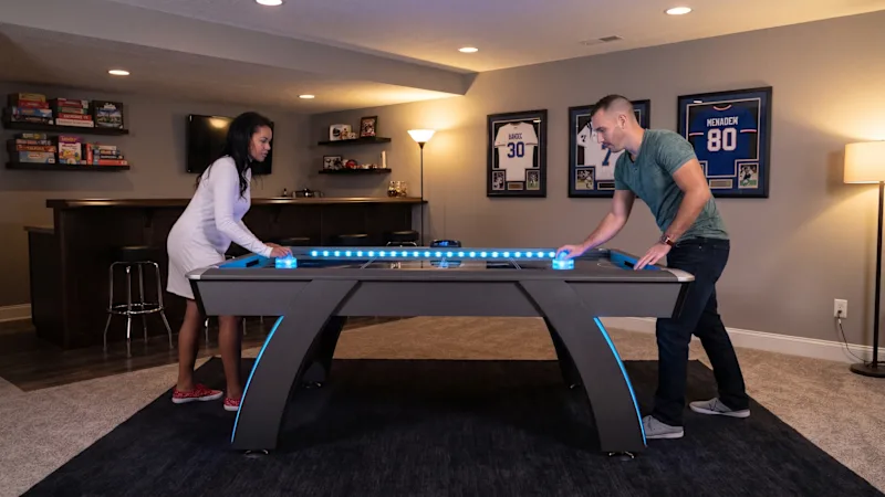 The Full-Size Light-Up Air Hockey Table