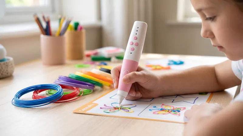 The Kid-Friendly 3D Drawing Pen