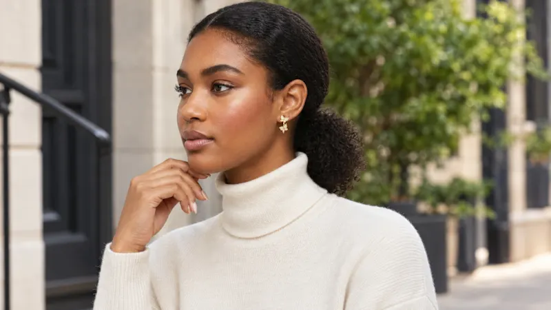 Savvy Cie Pave Butterfly Hoop Earrings