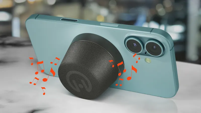 HyperGear Pocket Popper Magnetic Wireless Speaker
