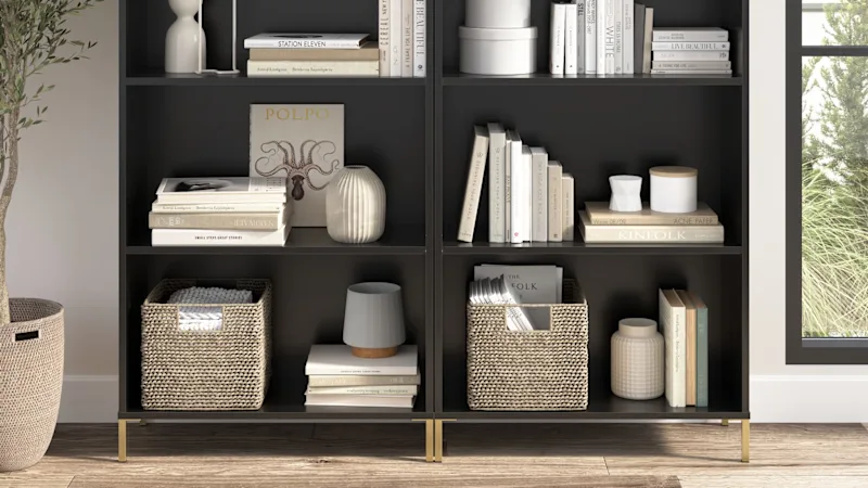 2-Pack: Soho 4 Shelf Bookcase