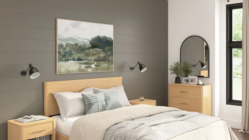 Vera Queen Platform Bed with Dresser and Set of 2 Nightstands with Dra