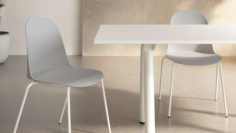 Gather Stackable Cafe Chairs - Set of 2