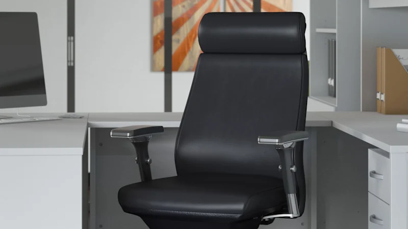 Metropolis High Back Leather Executive Office Chair