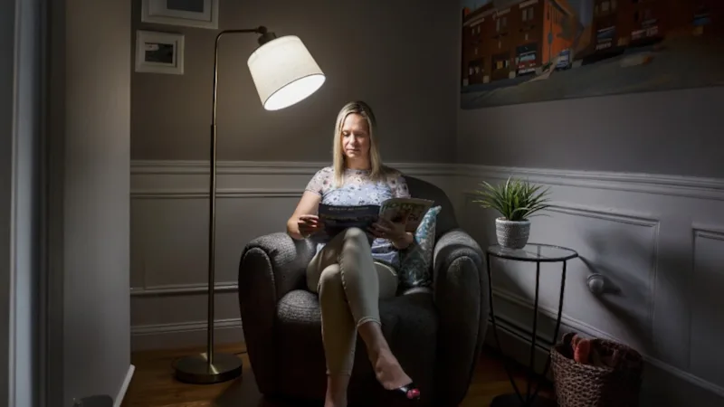 The Precisely Adjustable Floor Lamp