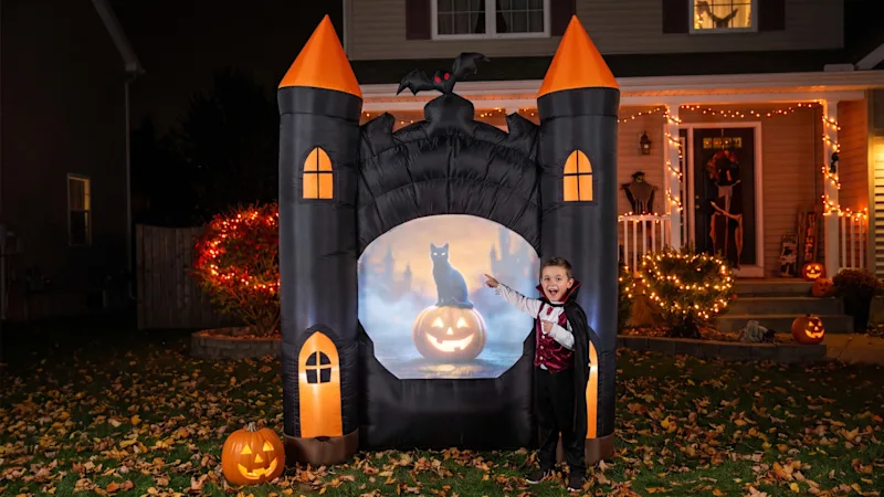 The Animated Haunted Castle