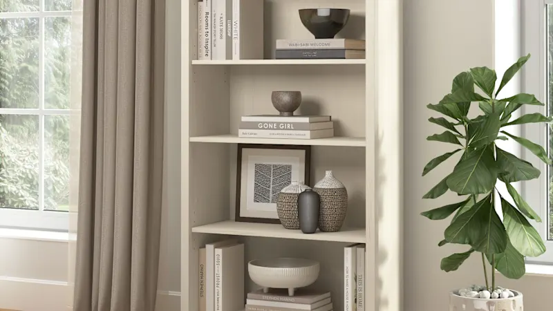 Salinas Tall 5 Shelf Bookcase