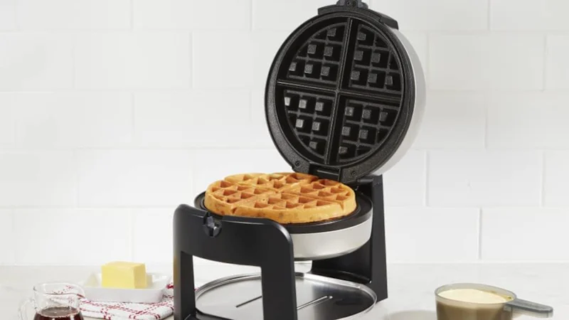 Cuisinart Round Flip Belgian Waffle Maker