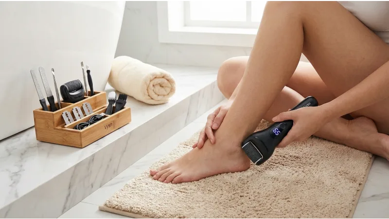 Vysn Rechargeable 18-In-1 Foot Callus Remover Tool