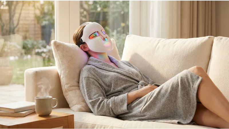 Vysn RadiantGlow 7-Color LED Beaded Rejuvenating Face Mask