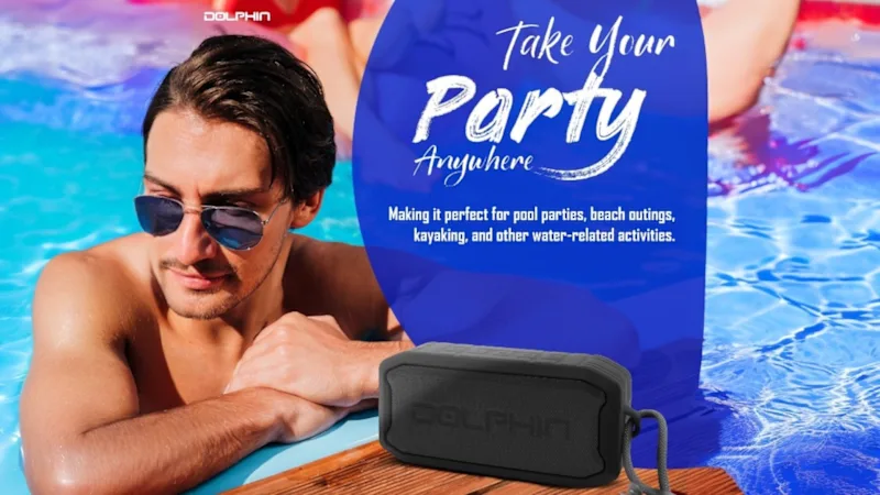 Dolphin DR-20 Diver Mini Waterproof Portable Speaker