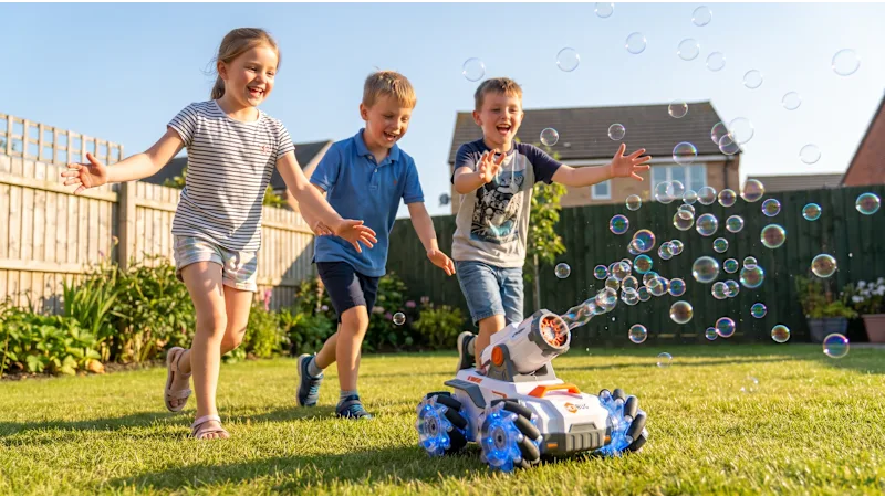 The Remote Control Bubble Blaster