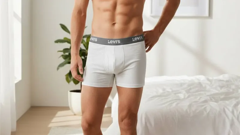 4-Pack: Levis Mens Assorted Color Microfiber Boxer Briefs