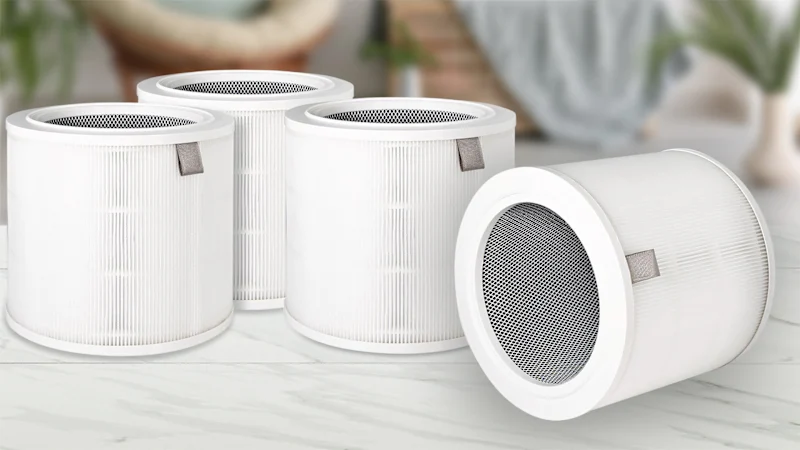 4-Pack: Comfort Zone H6 HEPA Filters
