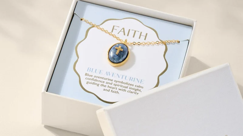 LOREN + OLIVIA 14K Gold-Dipped Pendant Necklace