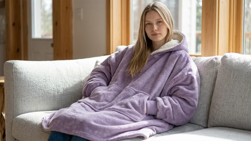 Montauk New York Oversized Hooded Lounger