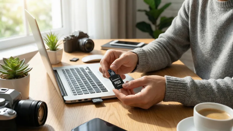 32 GB Micro SD Card With SD Adapter