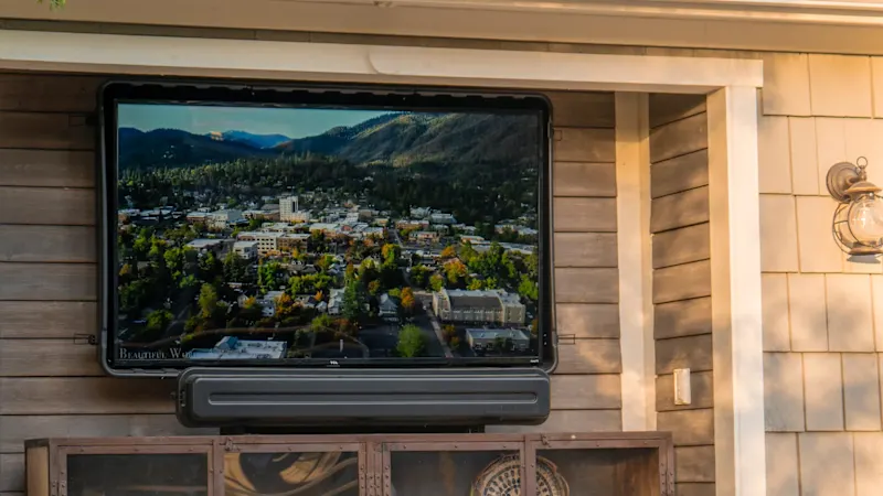 The Weatherproof Outdoor TV Enclosure