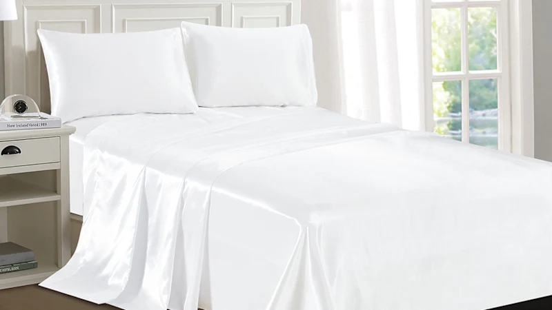 Luxury Home 4 Piece Satin Sheets