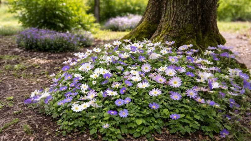 The Mixed Anemone Blanda Bulbs
