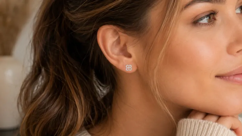 Donatello Gian Solid Sterling Silver Pavé Earrings