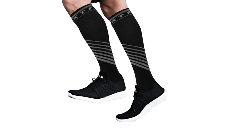 6-Pack: XTF Copper-Infused Collection Knee-High Assorted Color Compression Socks