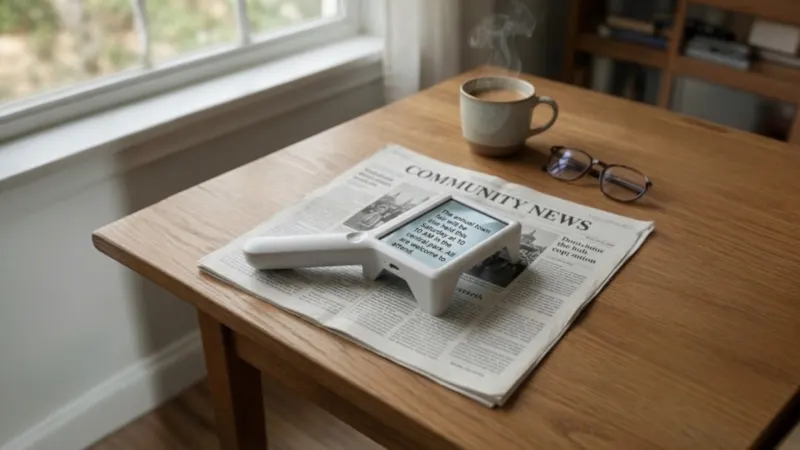 The Electronic Magnifier