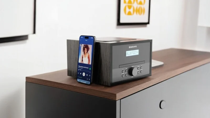 Oakcastle Home Stereo with CD Player, Bluetooth & Radio