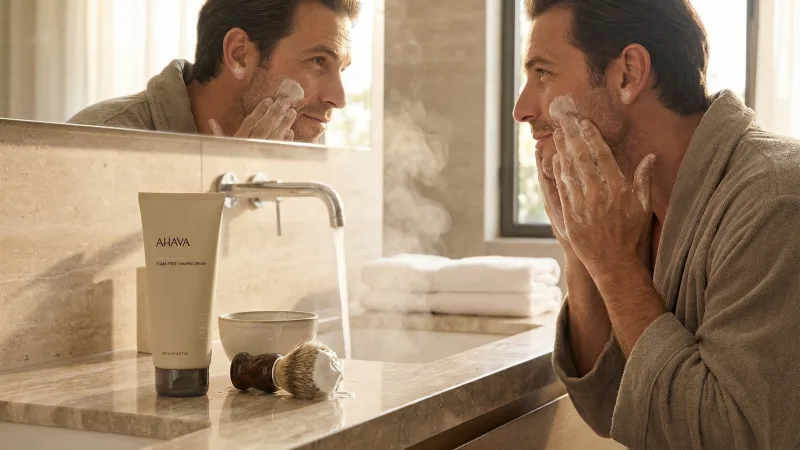 The Dead Sea Foam Free Shaving Cream