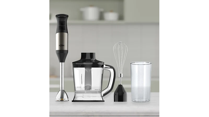 SOLAC Professional Stainless-Steel 1000W Hand Blender with Accessories Kit