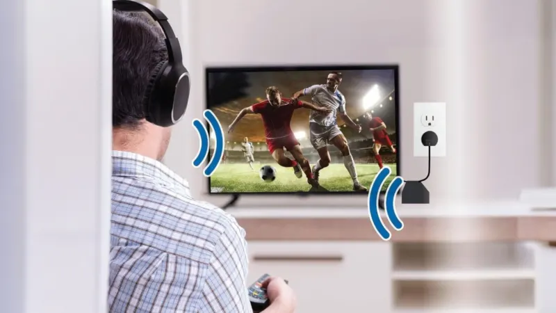 Itek HD Bluetooth Wireless TV Over Ear Headphones