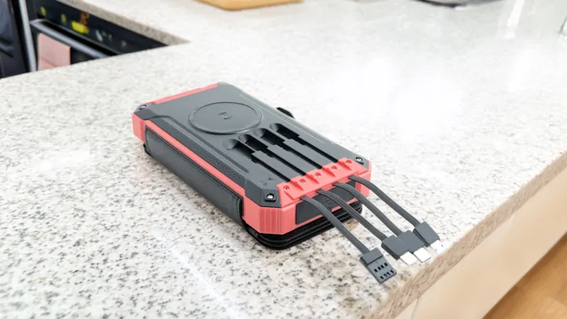 The Solar-Powered Battery Bank