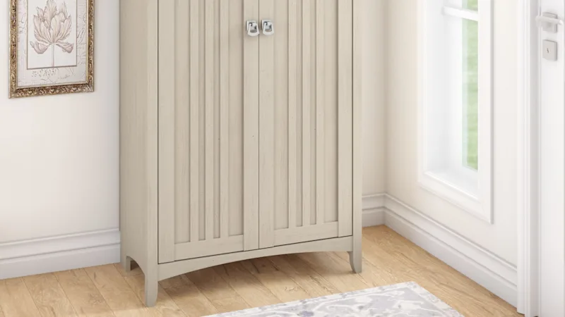 Salinas Tall Storage Cabinet with Doors