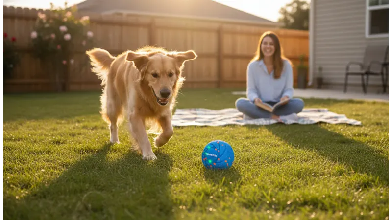 The Interactive Electric Dog Ball