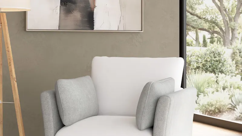 Bush Home Sienna Modular Arm Set with Pillows - Arms Only, Seating Sold Separate