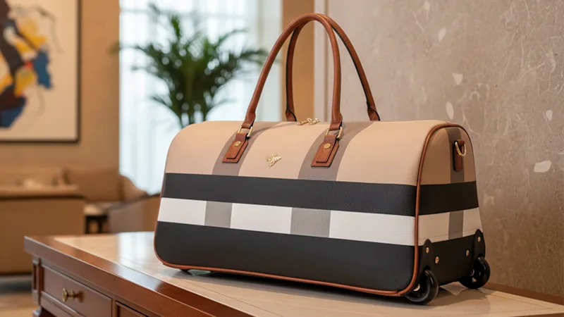Donna & Becky Rolling Duffel Bag