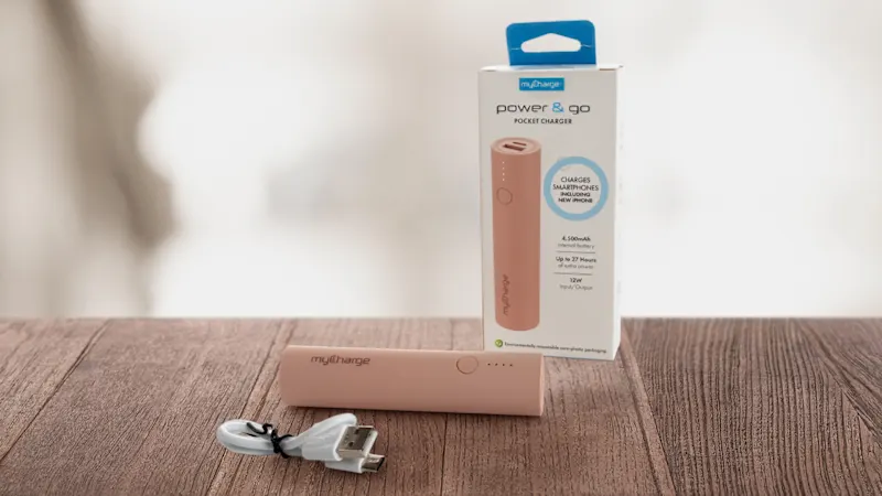 4-Pack: MyCharge Power and Go Pocket Charger