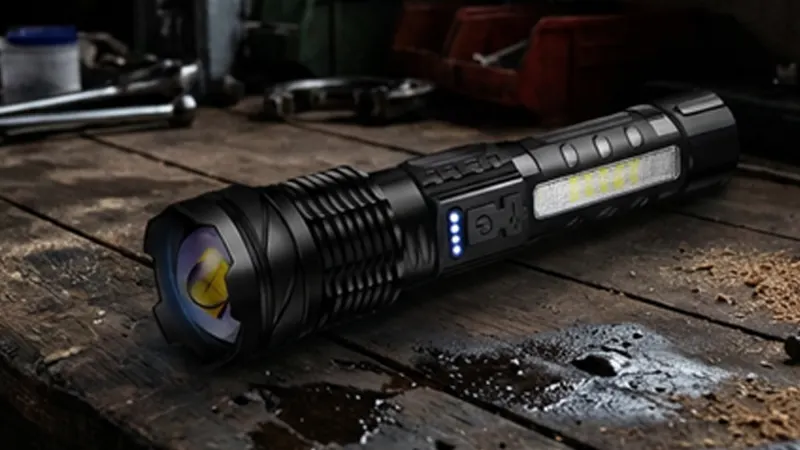 2-Pack: AXL Telescoping Tactical Flashlight