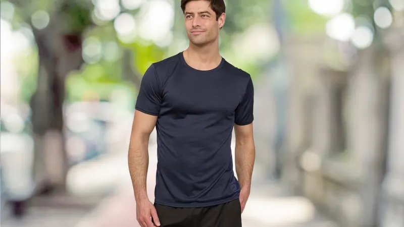 5-Pack: Nextex Men's Dry Fit Active Athletic Performance T-Shirts