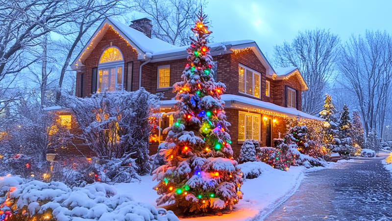 The Solar Powered Holiday String Lights (Multi-Pack)