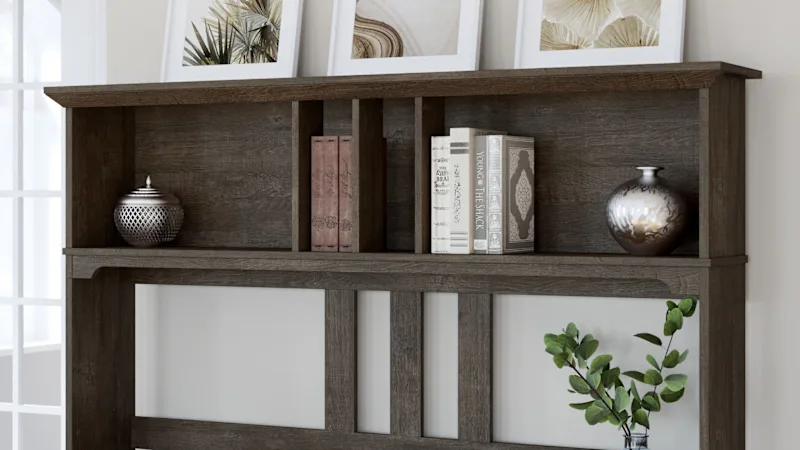 Salinas 60W Hutch for L Shaped Desk