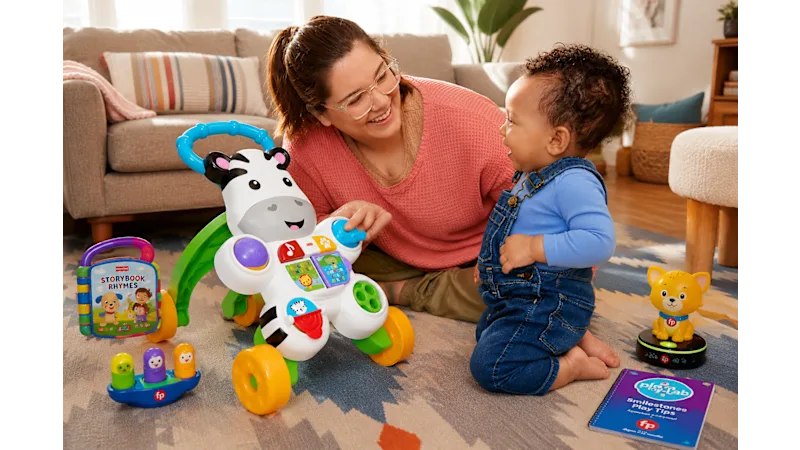 Fisher-Price Play-Lab Let's Walk & Talk Bundle