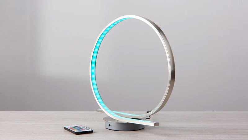 Daylight 24 LED Color Changing Ribbon Table Lamp with Remote Control