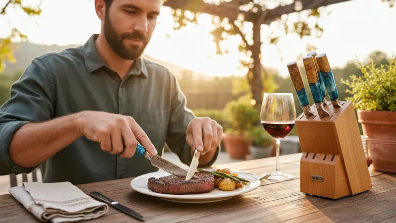 The Serrated Steak Knife Set