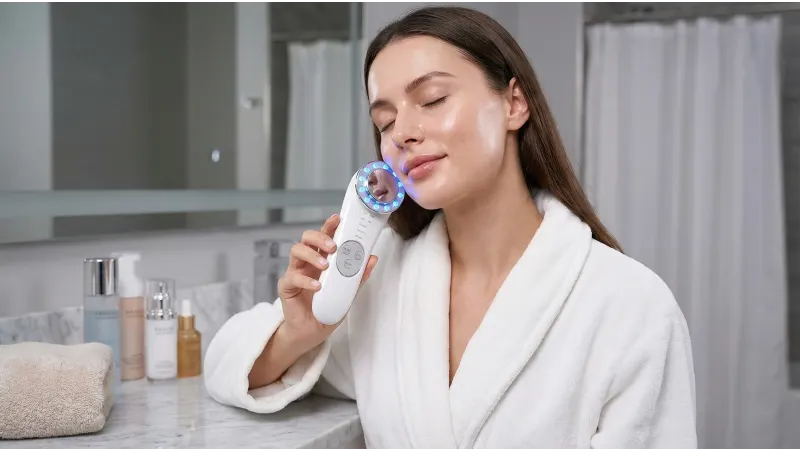 Vysn 7-In-1 Ultrasonic Photon Therapy Facial Massager